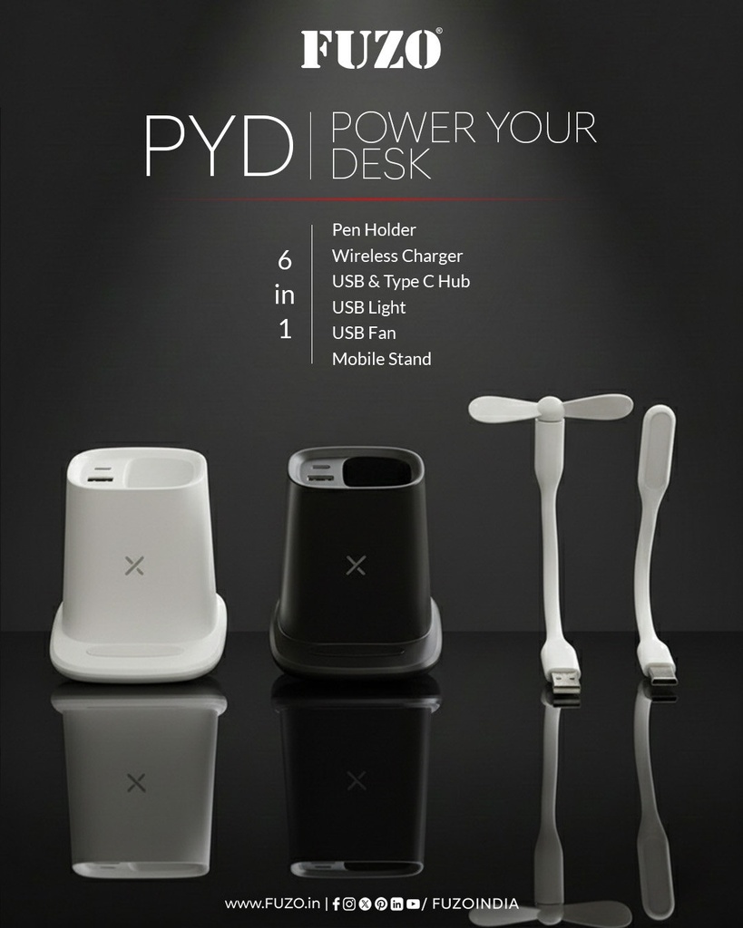 PYD (Power Your Desk)