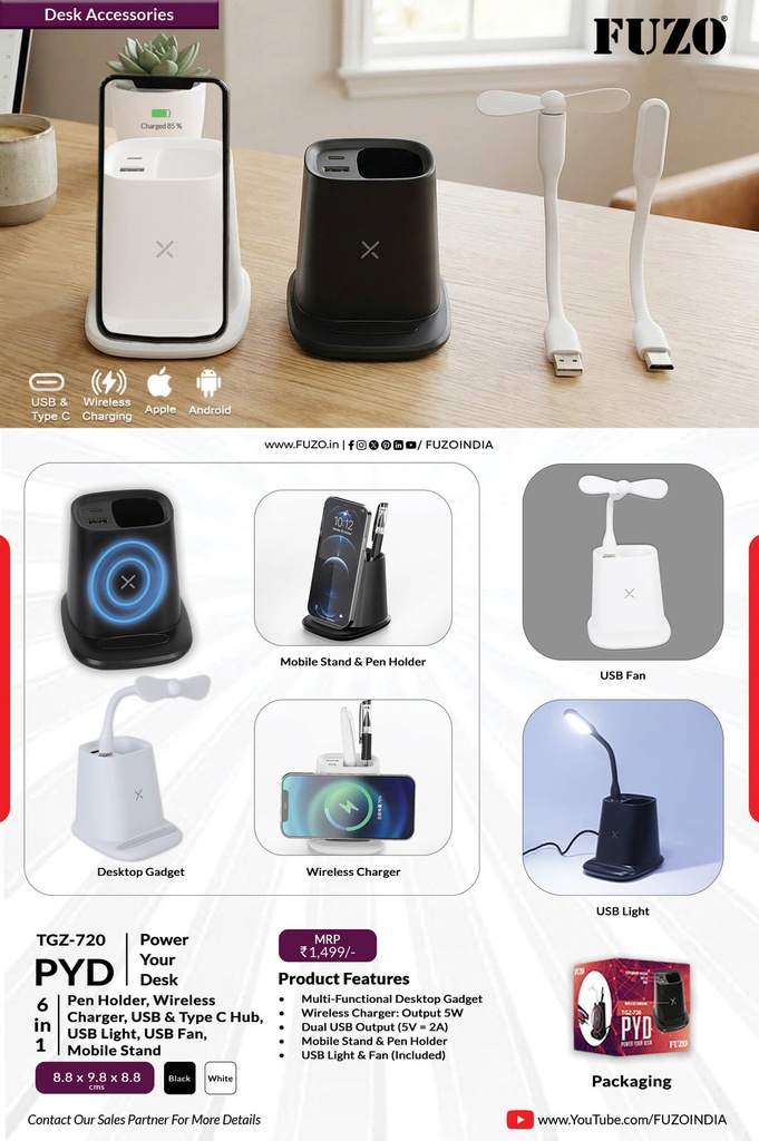 PYD (Power Your Desk)